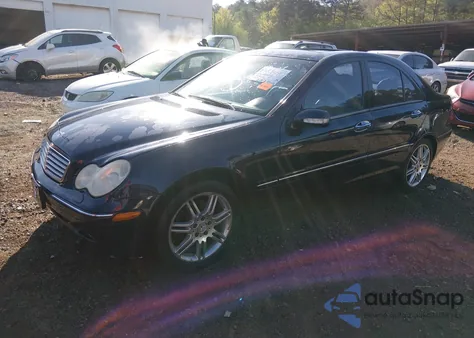 2004 Mercedes-Benz C 320 4Matic from USA, damaged, VIN WDBRF84J24F549336